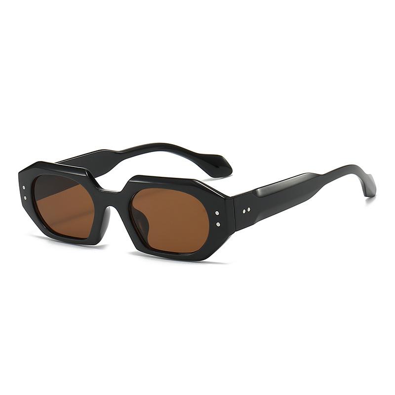 

1PC Vintage Rectangle Sunglasses for Women Men Polygon Frame Square Sun Glasses Anti Glare Shades Eyewear Unisex MULTI