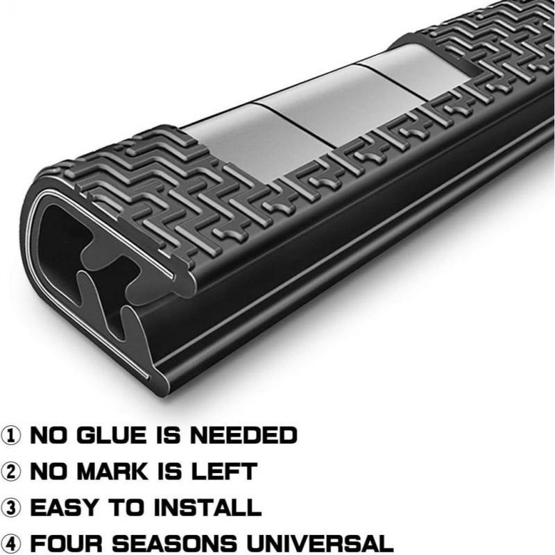 Universal U-Shaped Car Door Edge Protection Strip (Anti-Collision, Anti-Scratch)