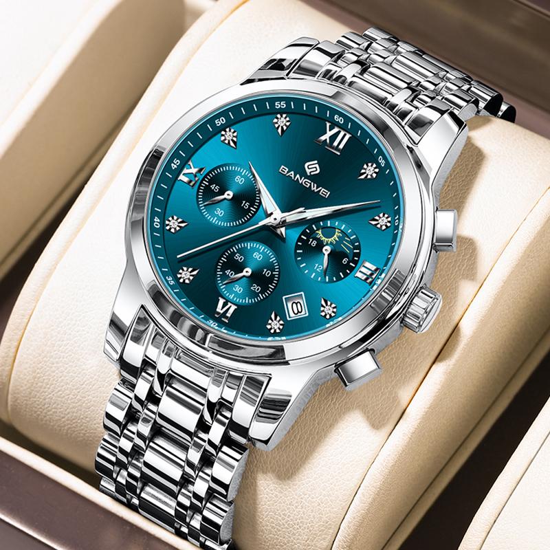 New Luxury Diamond Watch Women Fashion Simple Chronograph Wrist Watches for Women Waterproof Quartz Ladies Watch