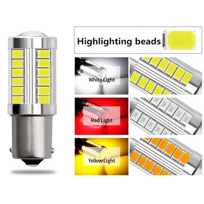 1 ks 1156 1157 LED auto zadní žárovka brzdová světla couvací světlo denní svícení