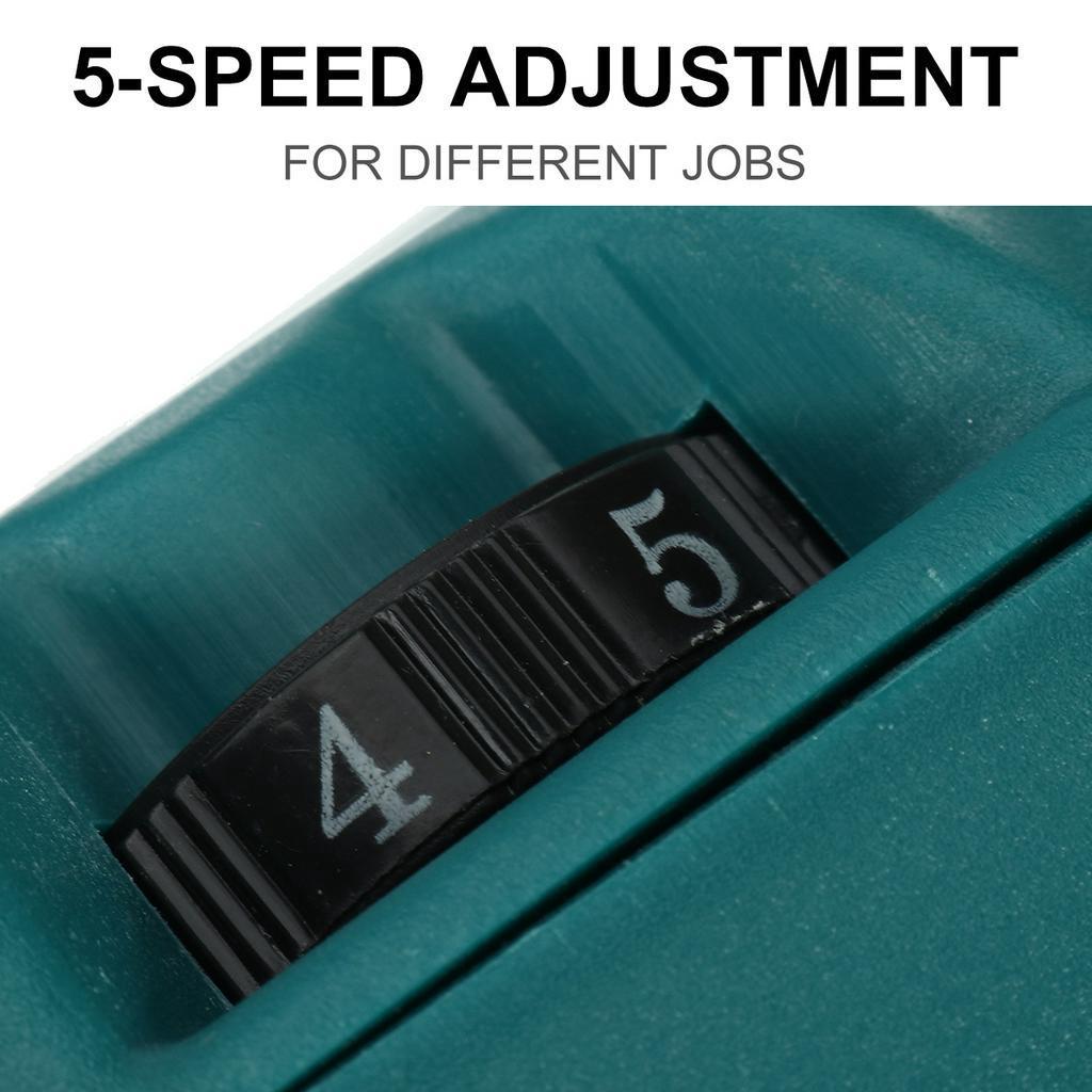 28000r/min 5 Speed Cordless Electric Leaf/Snow Air Blower Collector Garden Power Tools For 18V Battery (Not Included)