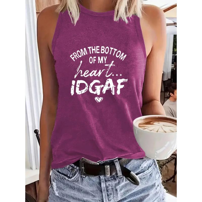 

Модный женский летний большой жилет с волшебными буквенными принтами XXL темно-красного