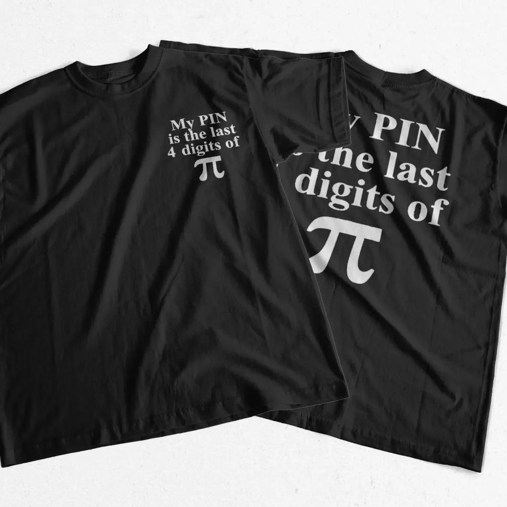 COOLMIND  Big Size Loose Math Pai Print Men T Shirt Casual Cool  Men T Shirt  O-neck Summer T-shirt Mens Tee Shirts