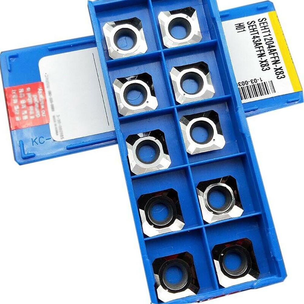 SEHT1204AFFN -83 H01 SEHT 43 AFFN-83 Milling Insert For Aluminum Highlight 45deg High Grip Strong Resistance And Obvious