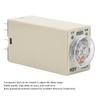 H3Y2 Delay Timer 8 Pin Timer Relay 0~60 Minutes Dial Type 5A for Multiple Purpose  Less Than Br More Than (220VAC )