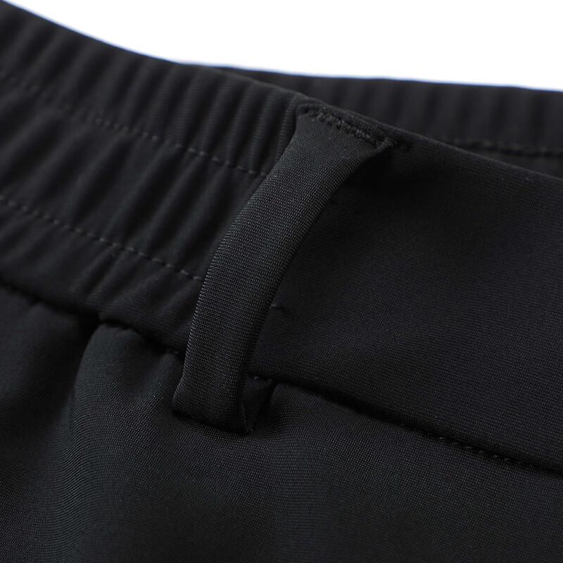 JOW Men's Fleece Lined Business Casual Straight-Leg Pants