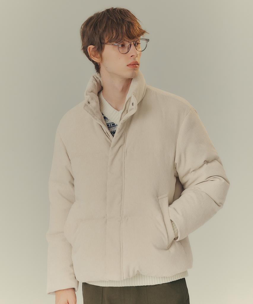 Mindbridge Do Good_Corduroy Short Down Jumper Mydj8153