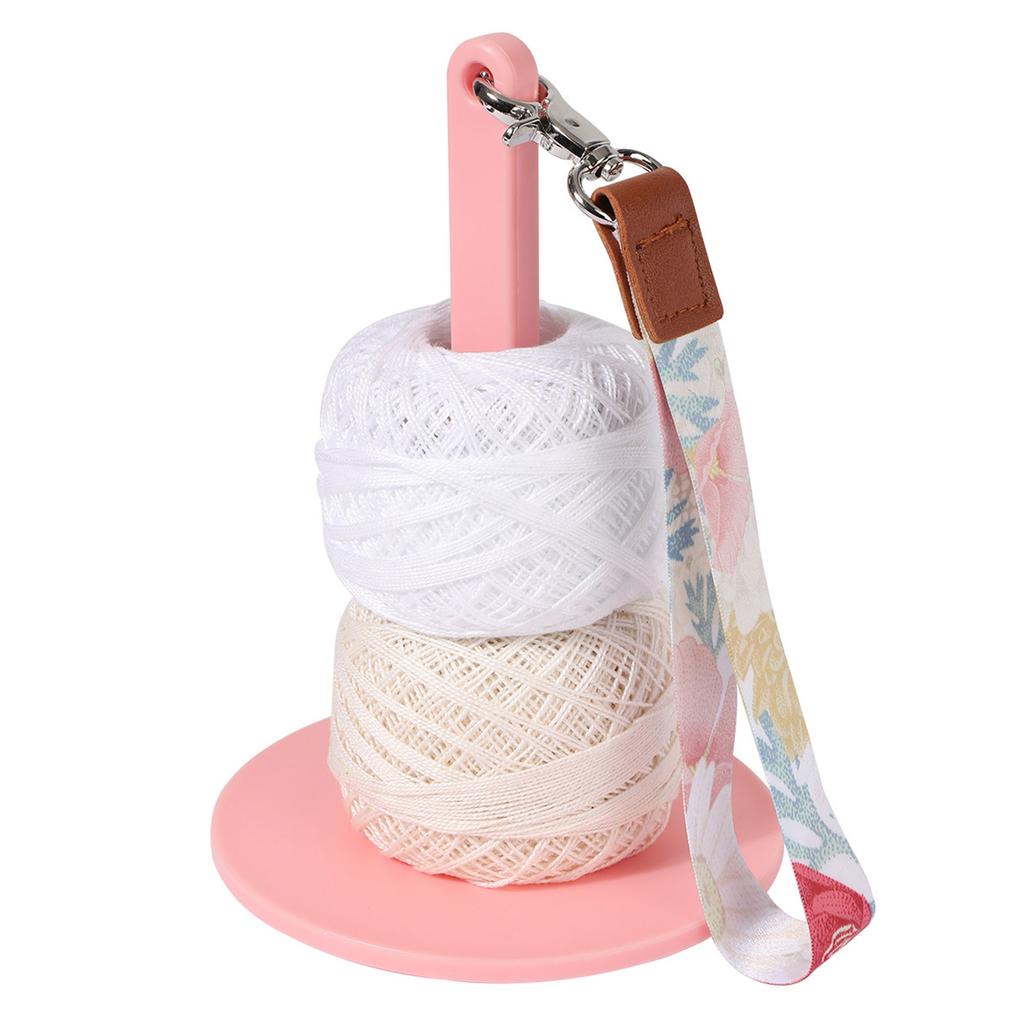 Wrist Yarn Holder With Wrist Strap Wrist Yarn Dispenser with Wrist Lanyard For Crafting Crocheting Knitting Project