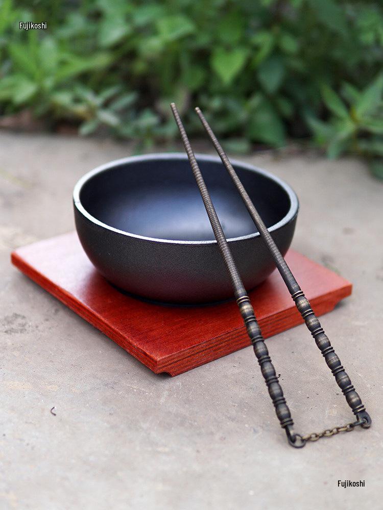 Korean Japanese Cast Iron Rice Bowl, Claypot & Charcoal Brazier Tableware