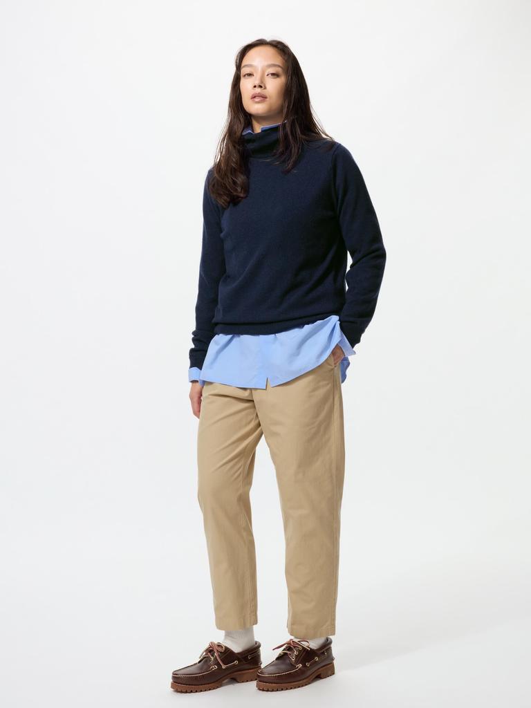 Uniqlo Cotton Relax Ankle Pants