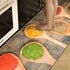 1 STKS Kiezelpatroon Keukenkleed Antislip Deurmatten Pop design Badkamervloerkleed Badmat Tapijt voor Huis Spoelbak Wasruimte Decor