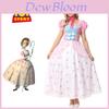 Fantastical Pink Shepherdess Outfit With Polka Dots For Cosplay Fun Ymks Brand