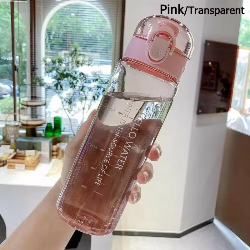 1pc Spring Summer 780ml Large Capacity Portable Water Bottle For Drinking Tea Mug Outdoor Sport Camping Supplies