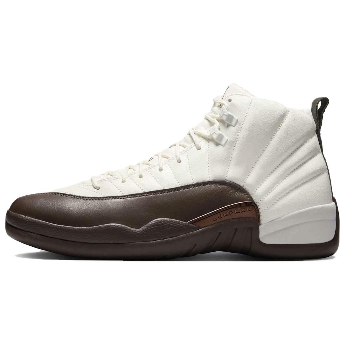 Air Jordan 12 x SoleFly Cafecito White Baroque Brown Men s FZ5026-100 EU 35.5