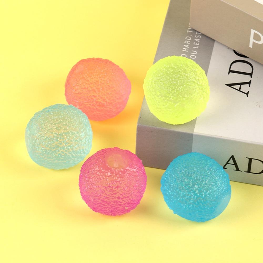 Transparent Maltose Textured Squishy Candy Style Slow Rebound Ball Hand Squeeze For Daily Stress Relief
