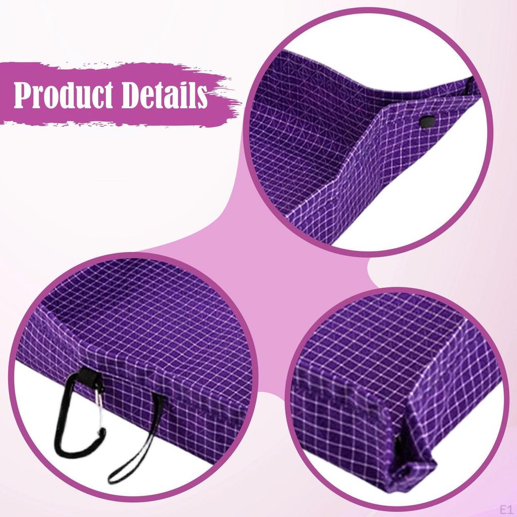 Camping Staufach, Outdoor Sitzmatte, Leichte faltbare Box, Angeln Und