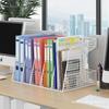 Metal Desktop File Holder Storage Rack: Complete Set for Office Organization