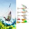 5Pcs Metal Spoon Spinner Lure Long Cast Metal Rotating Fishing Lure Hard Metal Spinner Baits with Hook Enduring