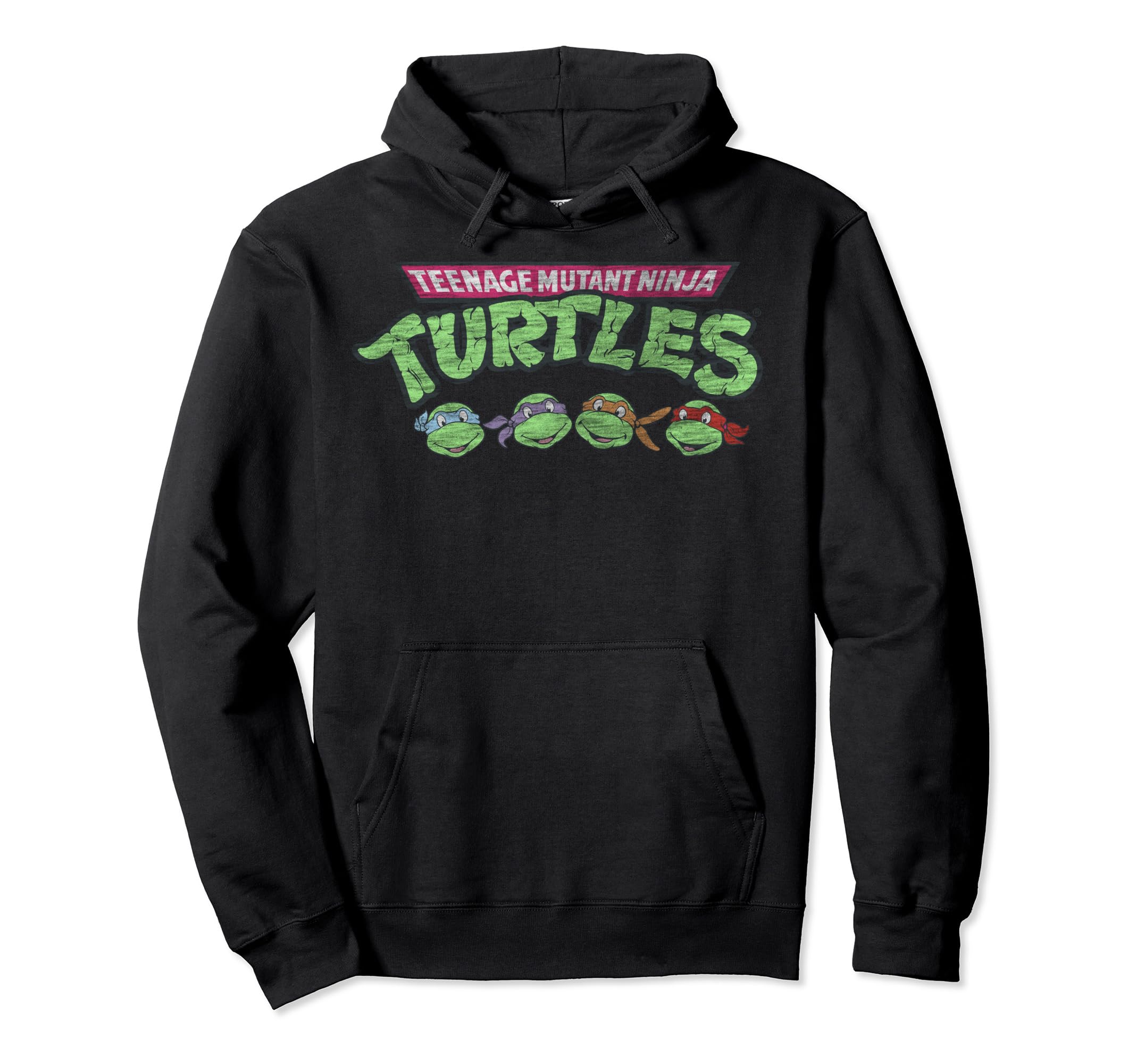 

Teenage Mutant Ninja Turtles Classic Headshot Hoodie Hoodie чорний