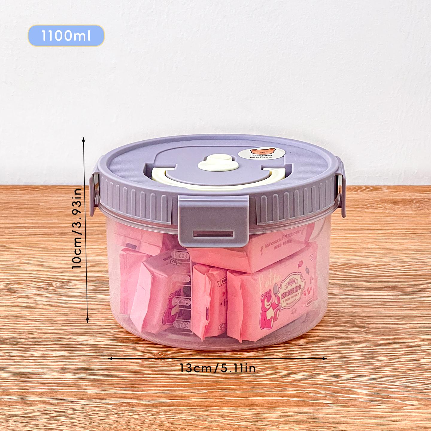 

Stackable Clear Plastic Marker Pen Box With Handle Large Capacity Storage Box For Stationery Office Supplies Desktop Organizer