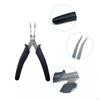 Badminton Stringing Pliers Made of Metal, Racket String Tensioning Pliers, Nose Curved Tip,