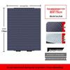 Tendalino Retrattile Automatico per Auto - Tenda Oscurante per Finestrino e Parasole a Doppio Uso per Isolamento Termico per Parabrezza Anteriore, Design Pieghettato Senza Foratura