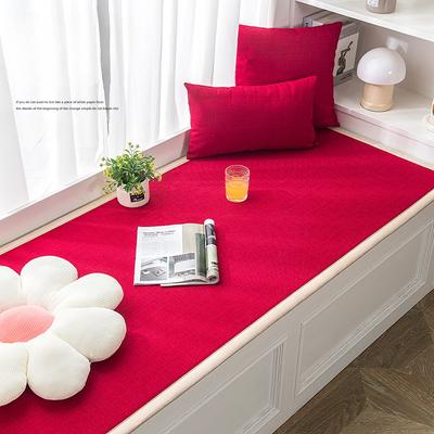Cotton Linen Window Cushion Sponge Ledge Cushion Four Seasons Universal Thickening Tatami Bedroom Balcony Cushion Bay Window Blanket