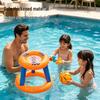 Inflatable Water Basketball Hoop for Kids - Parent-Child Play Toy Set