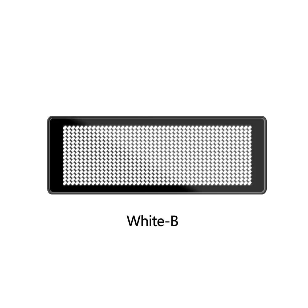 Fancyfamily Mini LED Digital Bluetooth APP Programmable Rechargeable Scrolling Name Message Tag Sign