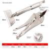 Lock Vise Mini Manual 45  Steel Hand Tools Repair Tools Heavy Welding Adjustable Grip Clamp Anti-skid Locking Pliers