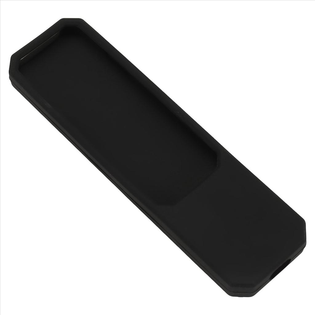 Silicone Remote Protective Case for TV 4K Remote 2025 Anti-Slip Shockproof Soft Case Remote Control Case,Black