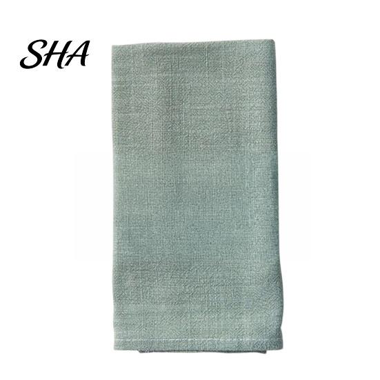 Bohemian Linen Napkin Napkin, Rustic Machine Washable Fabric 16 Inch Farmhouse Cloth Style for Dining Table Home Wedding Bridal Shower Baby