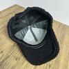 Fashion Plush Baseball Hat Women Couple Cap New Lamb Wool Baseball Cap