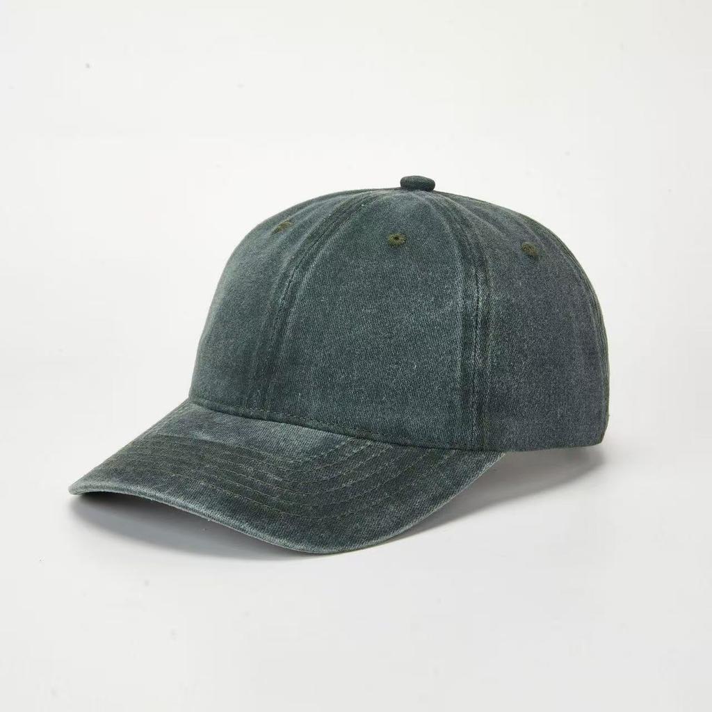 Vintage Washed Cotton Baseball Cap Women Hollow Out Ponytail Hat Outdoor Sports Female Visor Casual Sun Hat