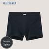 Shuya Herren Baumwoll-Boxershorts (2er-Pack)
