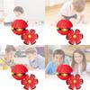 Colorful Glow In The Dark Flying Saucer Bouncy Ball For Indoor Outdoor Fun Toys