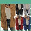 Cozy Plus Size Women Bear Coat Fleece Jacket Perfect For Chilly Autumn Days