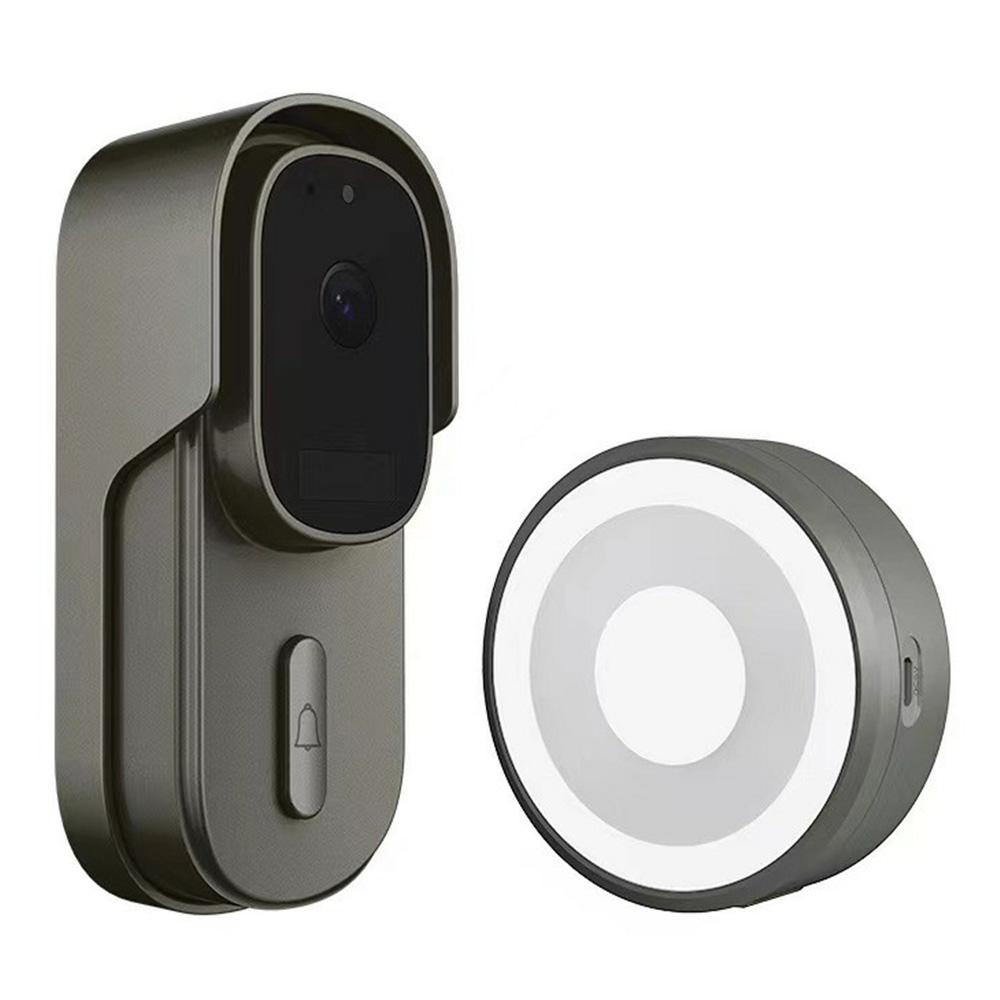 

WF001 Tuya WiFi 1080P HD Smart Video Wireless Doorbell with Ding-Dong A