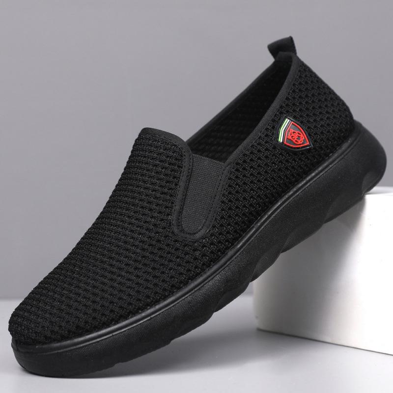 

Men s shoes mesh PUI sole light walking comfortable walking breathable casual lazy shoes 44