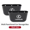 Car Door Clutter Organizer Trash Can Tools Storage Box Waste Case For Lexus CT ES GS NX IS250 CT200h IS300h ES300h RX400h NX300h IB2