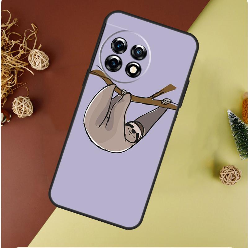Baby Sloth For OnePlus 13 12 11 12R 13R 9 10 Pro 8T 9RT 10T 10R Nord 4 CE 2 3 Lite N20 N30 Phone Case