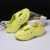 Hollow Breathable Men's Sandals Outdoor Beach Sandals Bag Head EVA Integrated Men's Shoes Hole Shoes Summer Tide Shoes