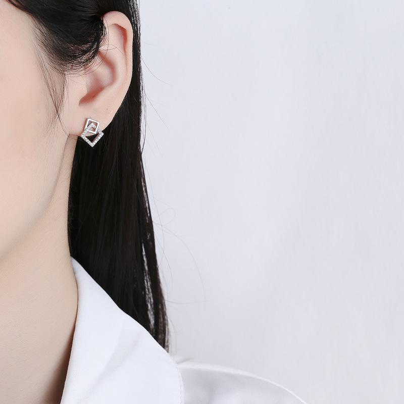 Lindon Women Copper Alloy Zircon Earrings Drop Earrings For Women Wedding Party Gifts