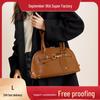 2024 Women's Genuine Leather Autumn Fashion Shoulder & Messenger Tote Bags - Large Capacity & High-End Design