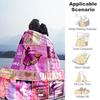 Pink Dancer Customize Text Blanket Lightweight Personalized Blanket Warmthful Decor Perfect for Nap Home Decor Chair Livingroom