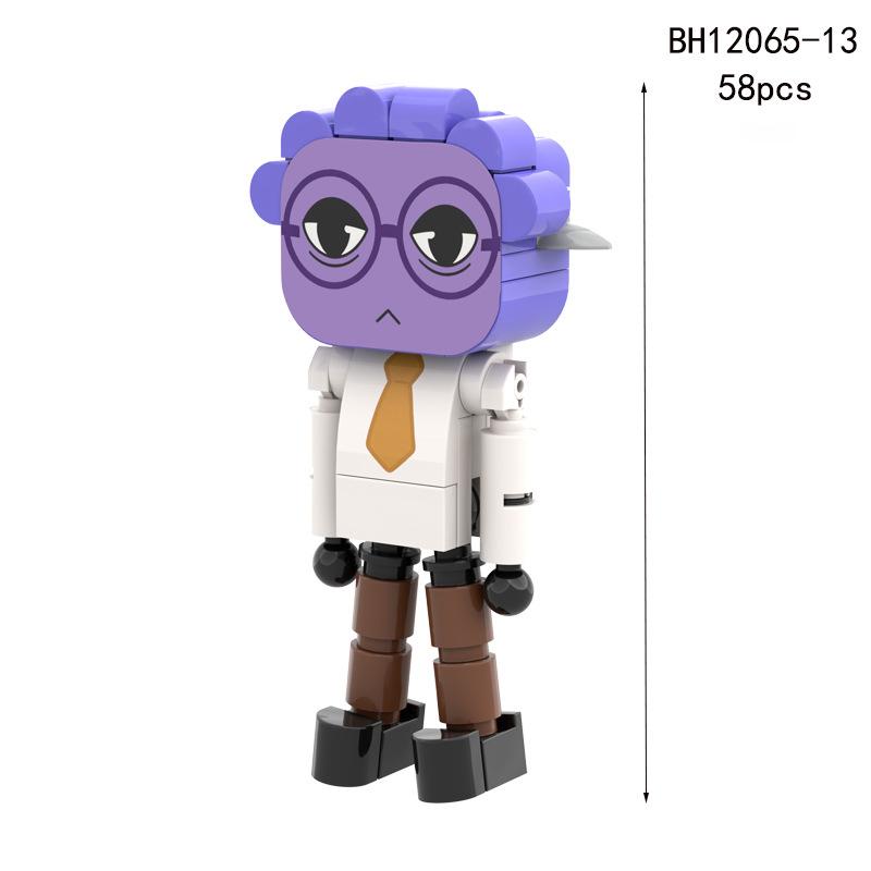 Anime Animal Hospital Building Block Horror Game Animal Hospital Anomaly Building Block Bricks Toy Fans Collect Gifts