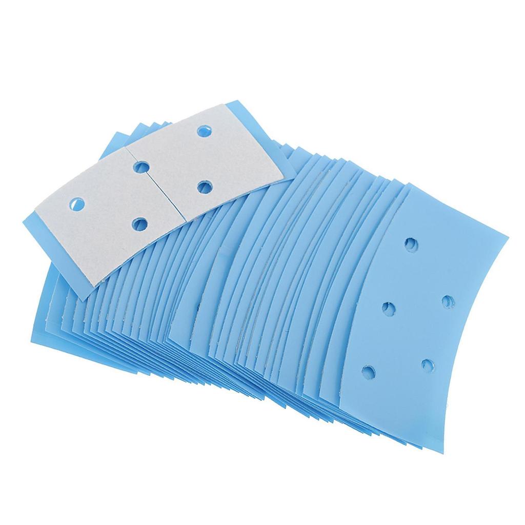 36 Pieces Mini Double Sided Hair System Tape Adhesive Ultra Strong Hold Blue Less