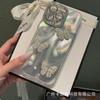Star pattern three-dimensional pearl butterfly is suitable for Apple 17pro mobile phone case 15 advanced sense anti-drop 14/13 light luxury