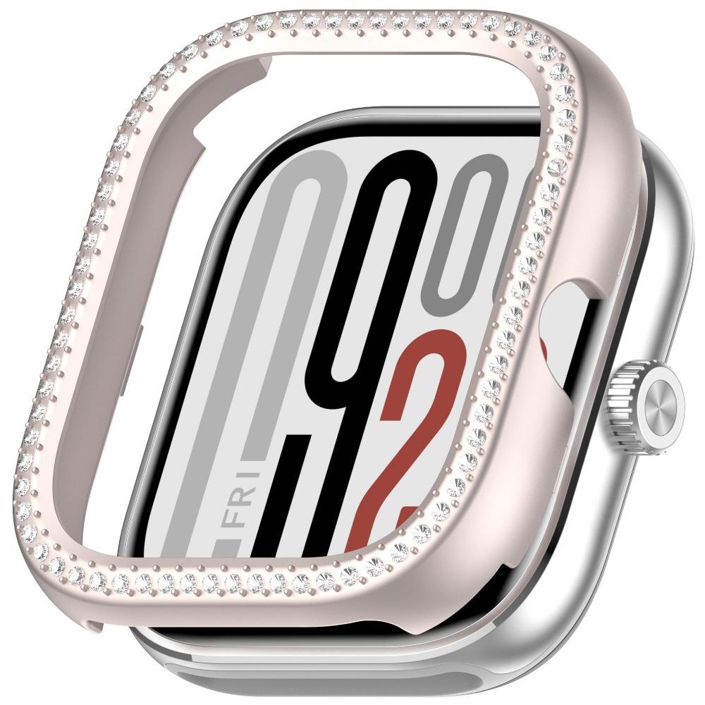 Custodia PC con Strass Per Xiaomi Redmi Watch 5 5eSIM Diamante Bumper Protettore Cornice Guscio Copertura per Redmi Watch 4 Accessorio(Nessuno schermo)