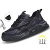 Men Women Safety Shoes Sneakers For Industrial Working Puncture Proof Work Boots Indestructible Steel Toe